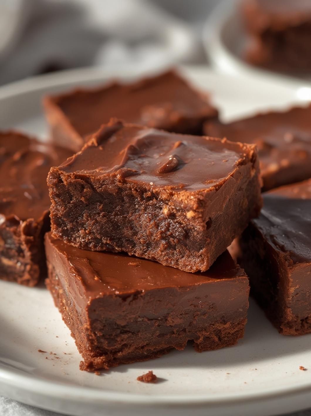 Chewy Chocolate Fudge Bars