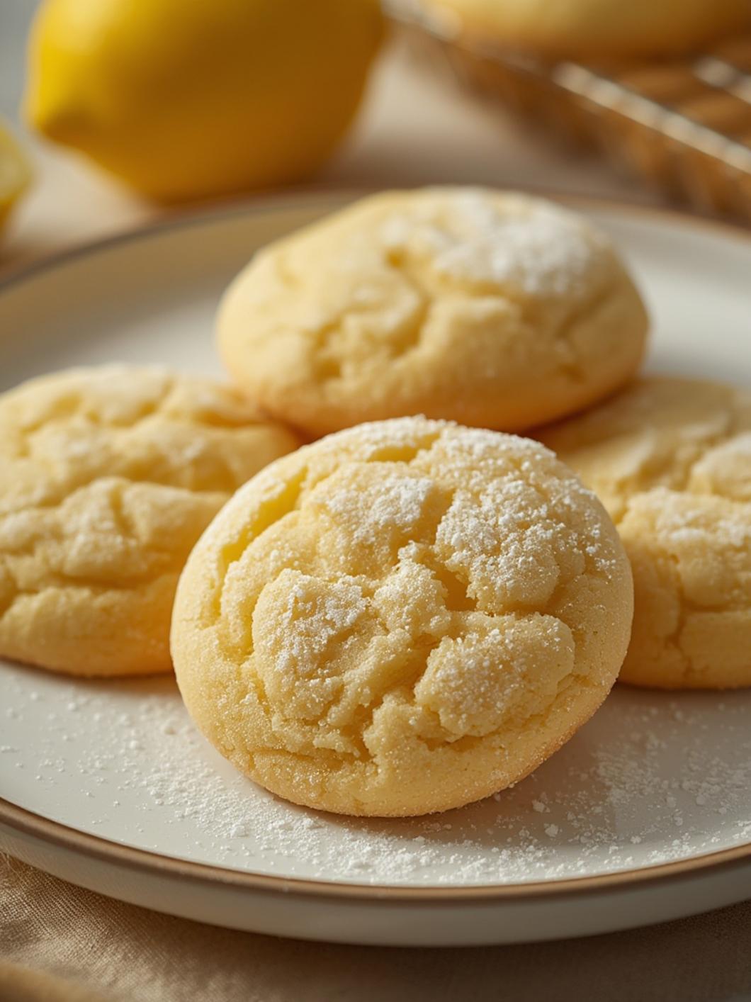 Lemon Sugar Cookies
