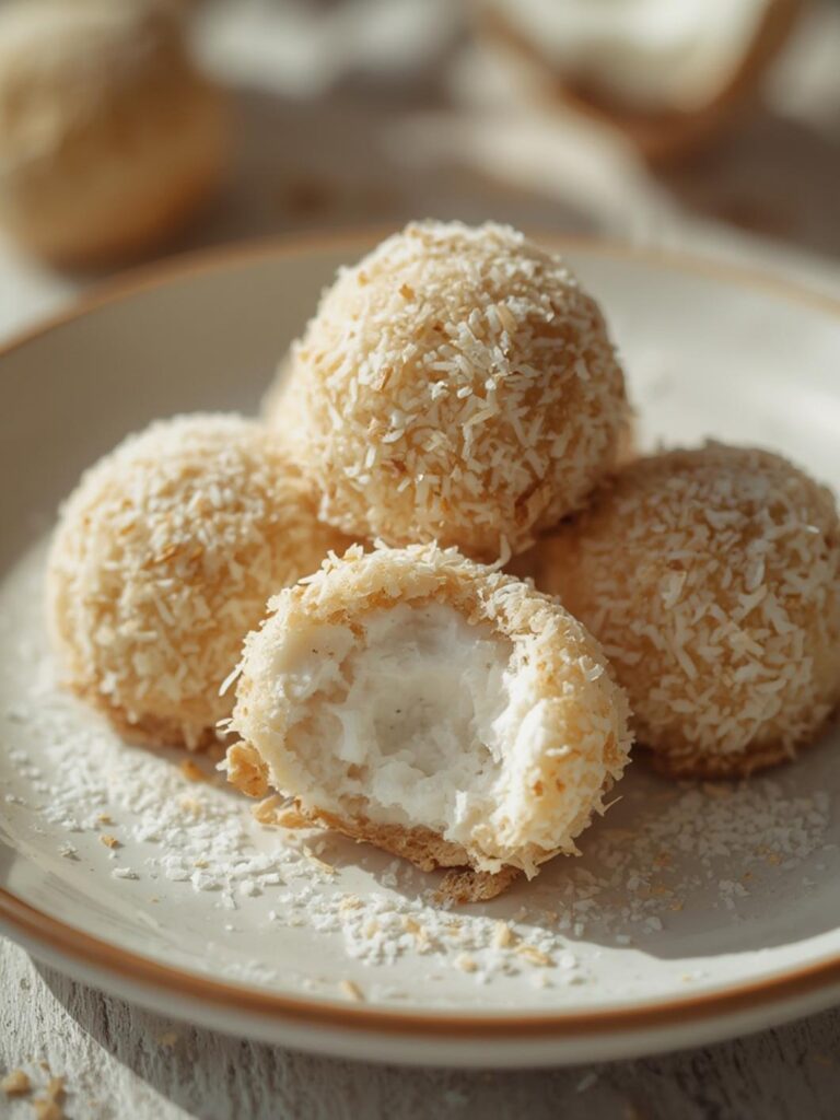 No-Bake Coconut Balls