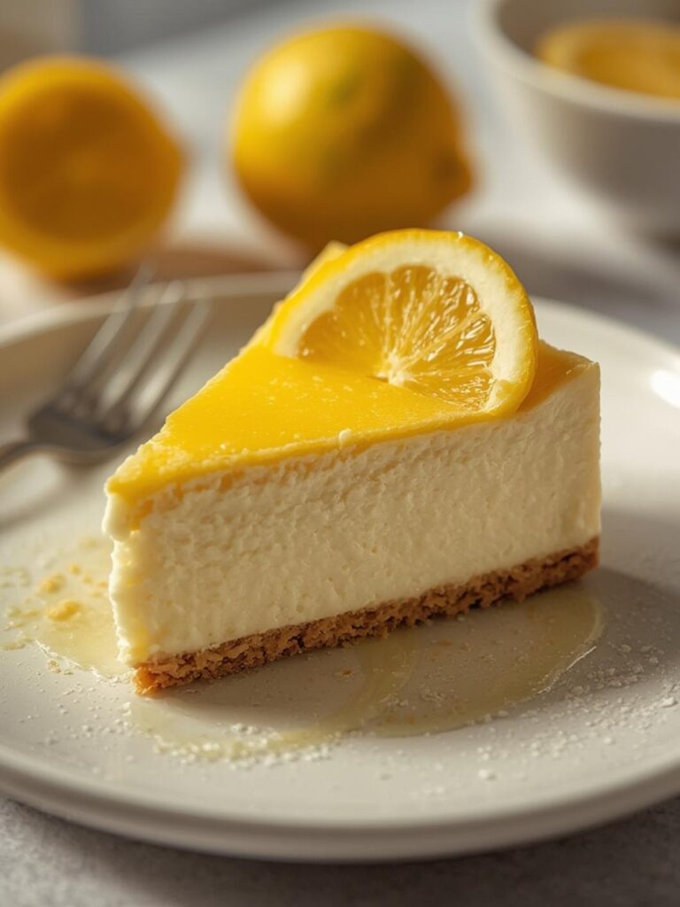 lemon cheesecake