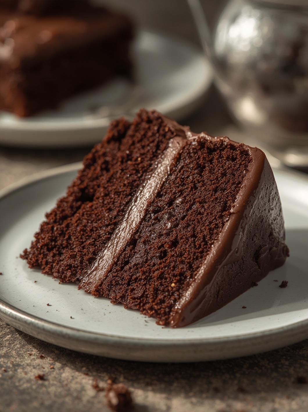 moist chocolate cake